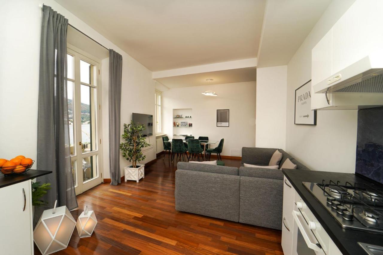 Appartamento Esclusivo Fronte Lago, In Centro A Como Con Garage Exterior photo